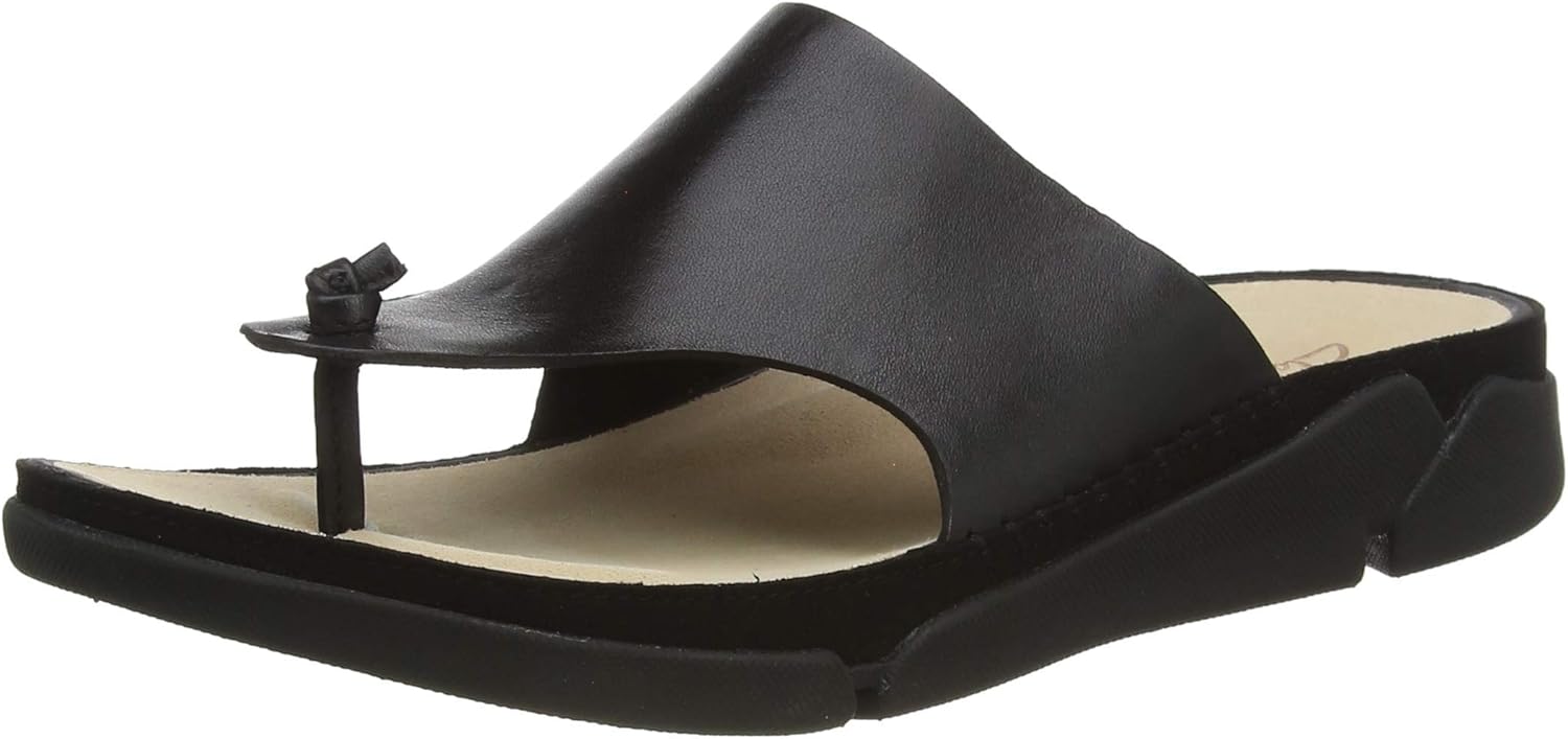 clarks leather toe post sandals