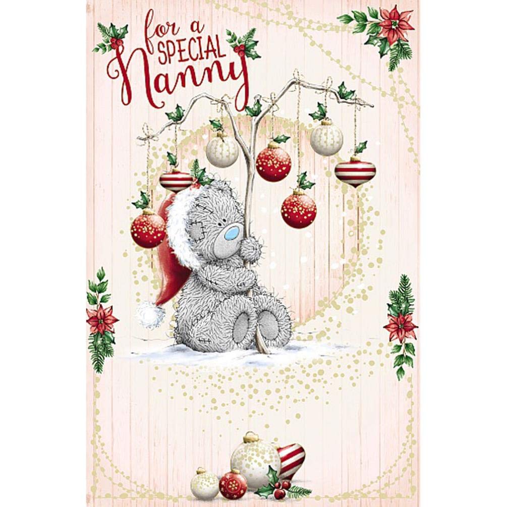 Nanny Me To You Carte Blanche Bear Tatty Teddy Christmas