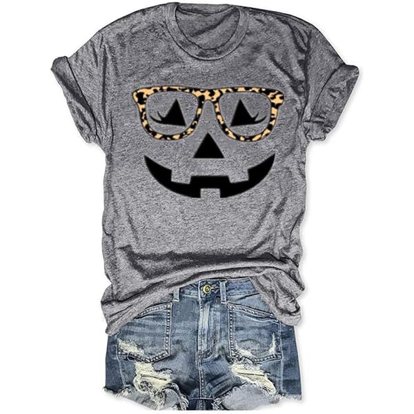 Women's Cute Ghost Valentine's Day T-Shirt – Love Heart Graphic Tee, Loose Fit, Casual Top - View #5