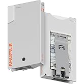 Shuffle Wallet for Men - Innovative Deck-of-Cards Opening Mechanism Wallet with RFID Blocking, Ultim Slim Modular Design to Holds 6-8 Cards, Sleek Money Clip & Aluminum Men Wallet (Polar Ice)