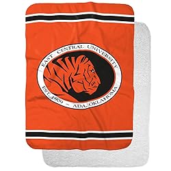 East Central University Tigers Primary Logo Stripes