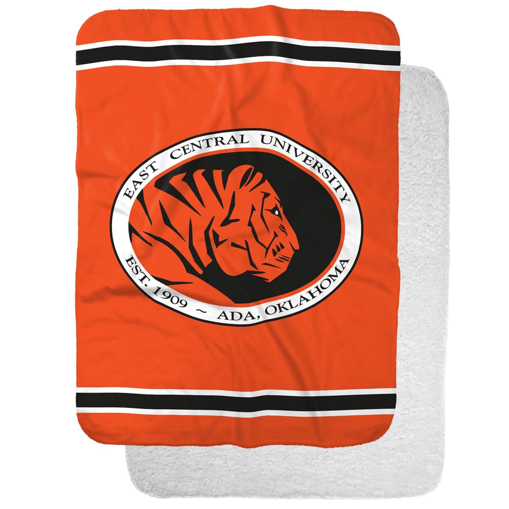 East Central University Tigers Primary Logo Stripes