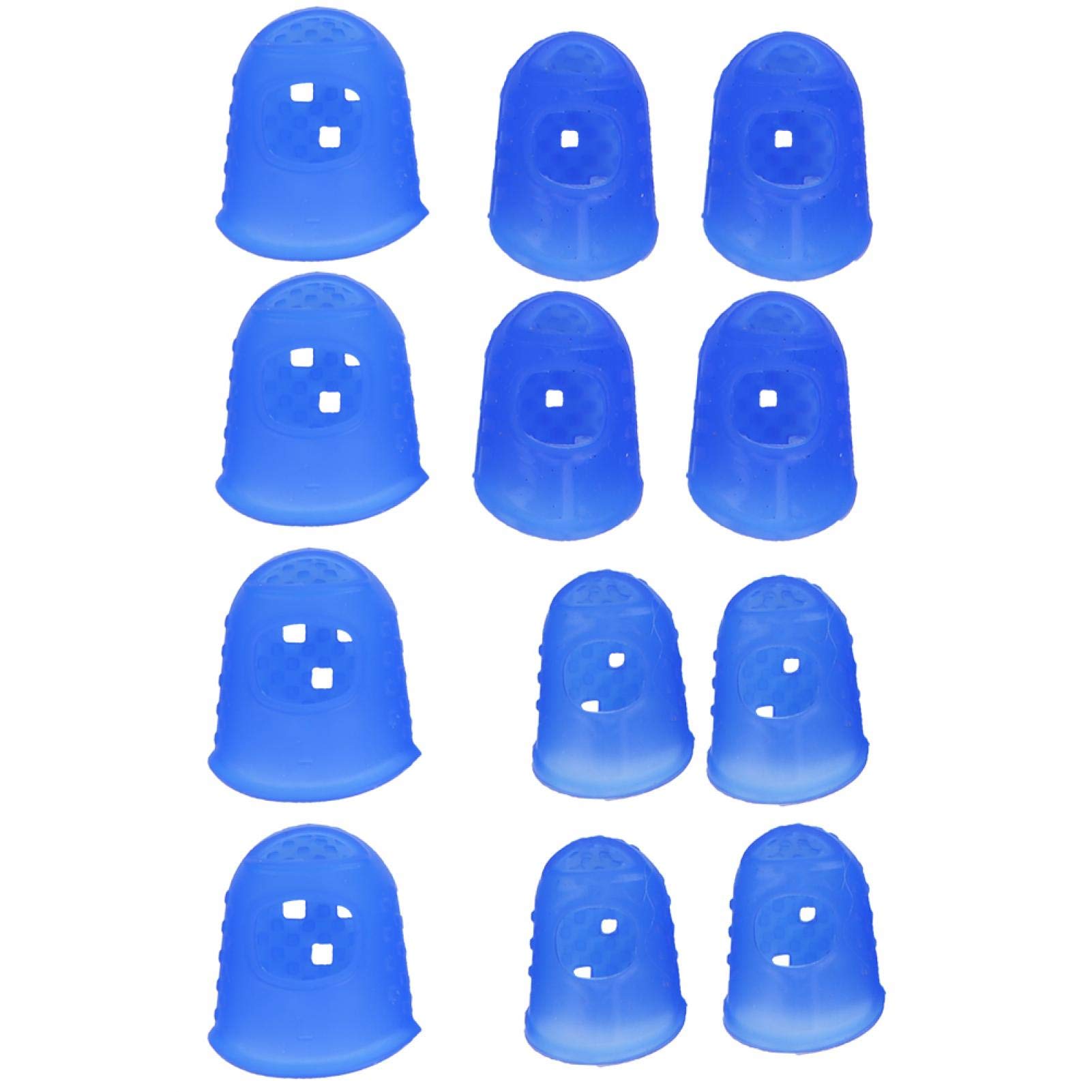 Shipenophy Guitar Finger Picks Professional Guitar Finger Protector - Breathable & & Portable - Ideal for Children Guitar Lovers (Blue M00253)