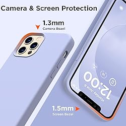 COFFKER for iPhone 12 Pro Max Case, [2X Camera