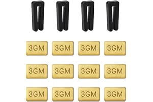 KALIONE Ceiling Fan Blade Balancing Kit Including Fan Balancing Clips and 12pcs Metal Self-Adhesive 3G Weight Practical Fan Balance Kit for Ceiling Fan Weight Balancing 4pcs