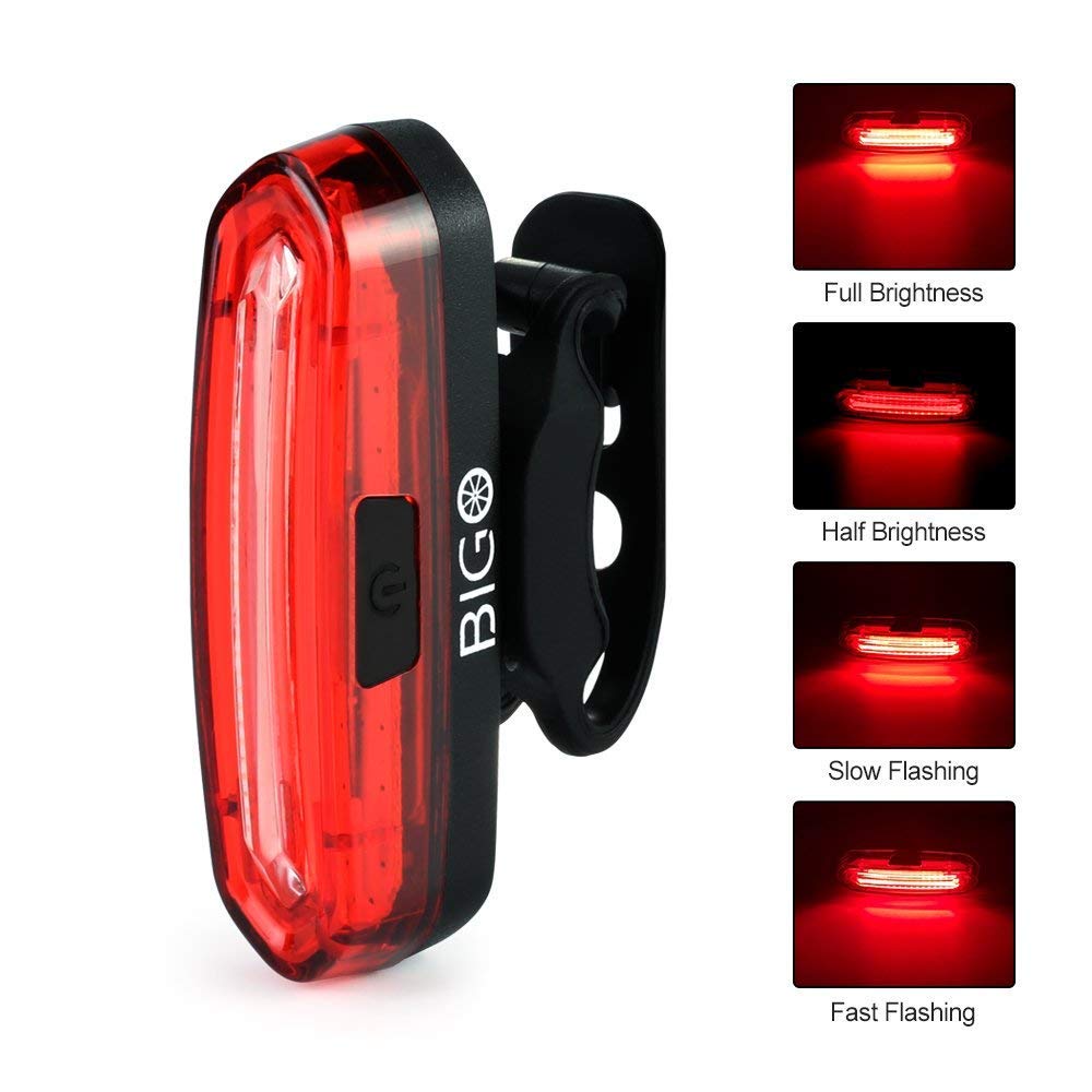 Rear Bike Lights USB Rechargeable LED 