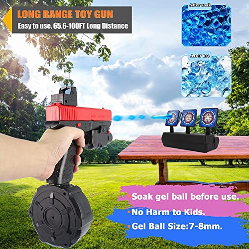 Gel Ball Blaster Toy X2 Electric Gel Gun Blaster for Kids Age 12+,Water