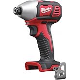 Milwaukee 2656-20 M18 18V 1/4 Inch Lithium Ion Hex Impact Driver with 1,500 Inch Pounds of Torque and LED Lighting Array (Battery Not Included, Power Tool Only)