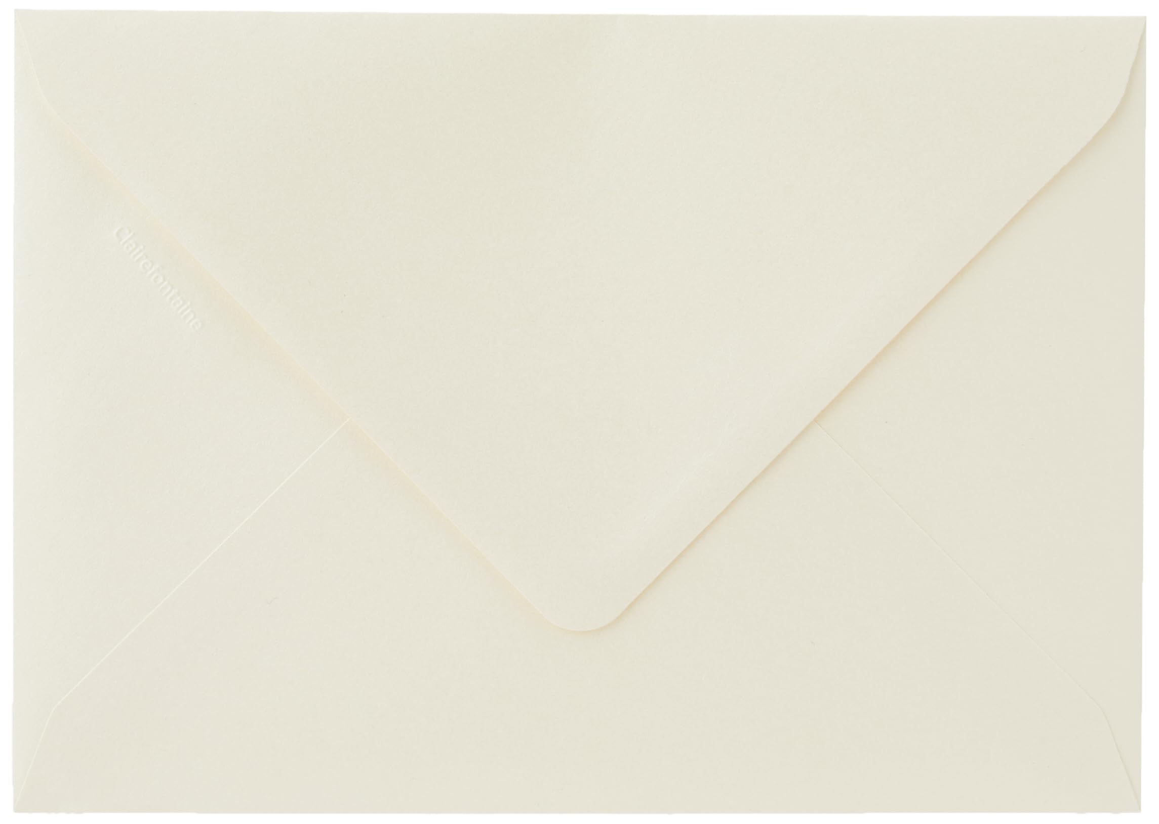 Clairefontaine 51042C Iridescent Cream Paper Pack of 20 Gummed Envelopes C5 (16,2x22,9cm) 120gsm Invitation Events and Correspondence Pollen Range Premium — image 1
