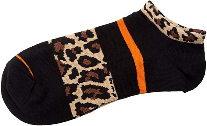 Amazon ラグスタイル 靴下 メンズ ソックス くるぶし ライン ヒョウ柄 豹柄 パイソン ギフト ブラック スポーツソックス 通販