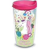 Tervis Believe In Dreams Unicorn Made in USA Double Walled Insulated Tumbler Travel Cup Keeps Drinks Cold & Hot, 16oz, Classic