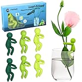 Plant Propagation Buddy - Cute Plant Support for Sprouts, Stems, and Cuttings; 6PCS Leaf Friend Plant Stem Support;Fun and De