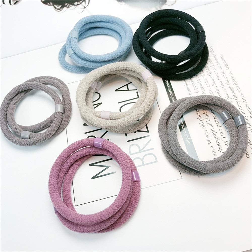 Amazon Com Znmig 100pcs Girls Children Elastic Hair Ties Hair