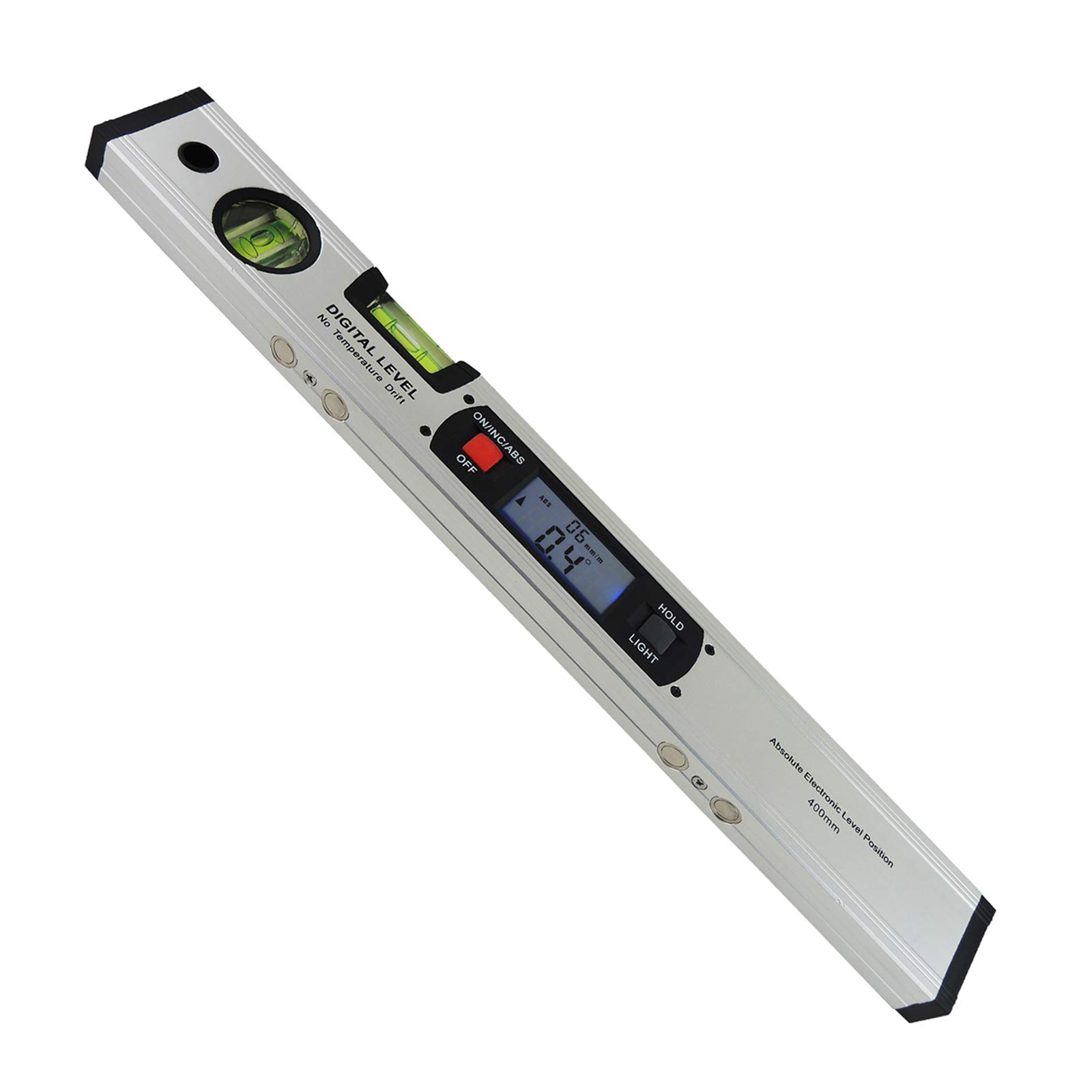 Angle Finder Ruler Tool Gauge Spirit Level 42cm 420mm 16.5 inch Long Digital Inclinometer Protactor with Magnetic base
