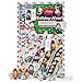 Madelaine Chocolates, Find Santa Holiday Hunt Game Features 16 Assorted Solid Milk Chocolate Character Treats Tucked Into Each Hiding Space