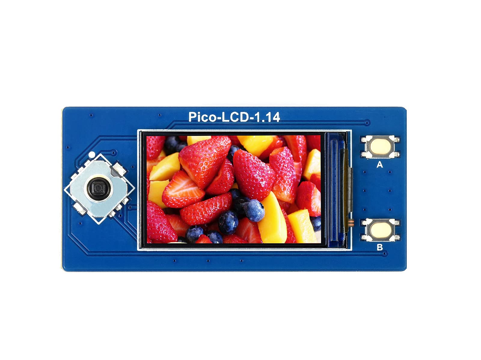Waveshare 1.14inch LCD Display Module For Raspberry Pi Pico 65K RGB Colors 240×135 Pixels with SPI Interface Embedded ST7789 Driver Using SPI Bus IPS Screen