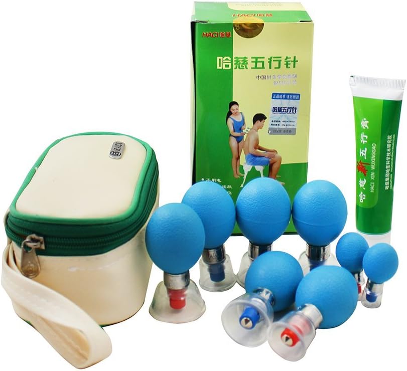 (English Manual) Haci Cupping Set with Silicone