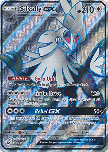 Silvally-GX - 108/111 - Full Art Ultra Rare - Sun & Moon: Crimson Invasion