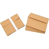 Darice A2 Kraft Paper Blank Cards and Envelopes (50 Sets) – Perfect for DIY Invitations, Cards, Notes and More – Ready to Dec