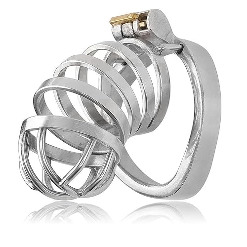 Male Chastity Device Cock Cage Miyoti Stainless Steel Chastity  