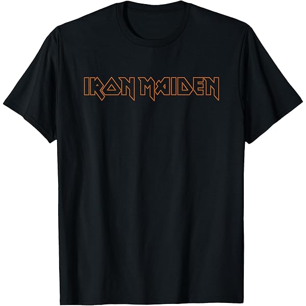 Amazon.com: Iron Maiden Classic Logo T-Shirt : Clothing, Shoes