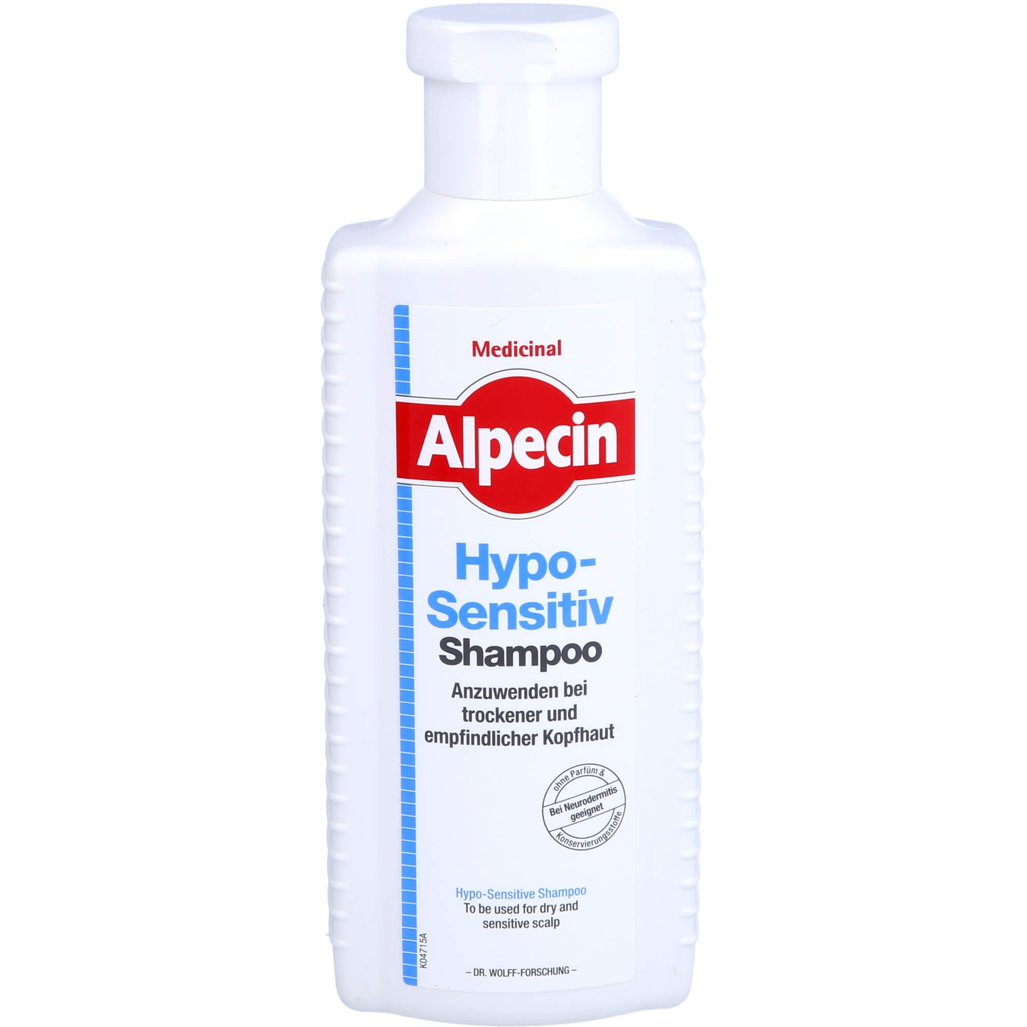 Alpecin Hypo-Sensitiv Shampoo for Dry and Sensitive Scalp, 250 ml 55975