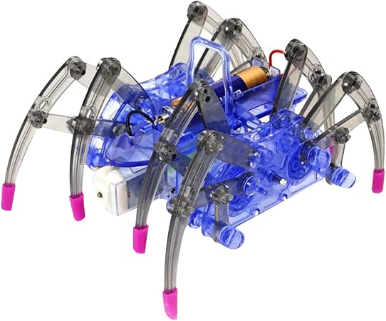 Amazon Zumi 遊びながら学べる 工作 クモロボット 手作りキット スパイダー 組み立て 科学 自由研究 プラモデル 通販