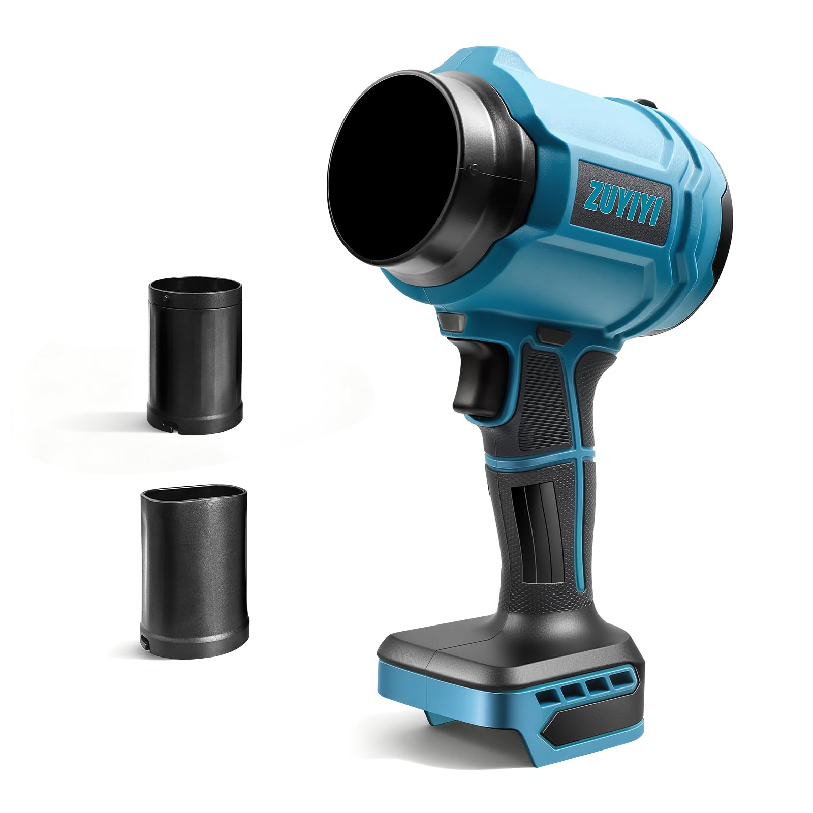 Photo 1 of ZUYIYI Cordless Mini Jet Dry Blower for Makita 18V Battery(NOT Included), Brushless Leaf Blowers 40000 RPM 475 MPH, Handheld Turbofan Air Blower w/Extended Nozzle for Lawn Care, Patio Cleaning, Dust