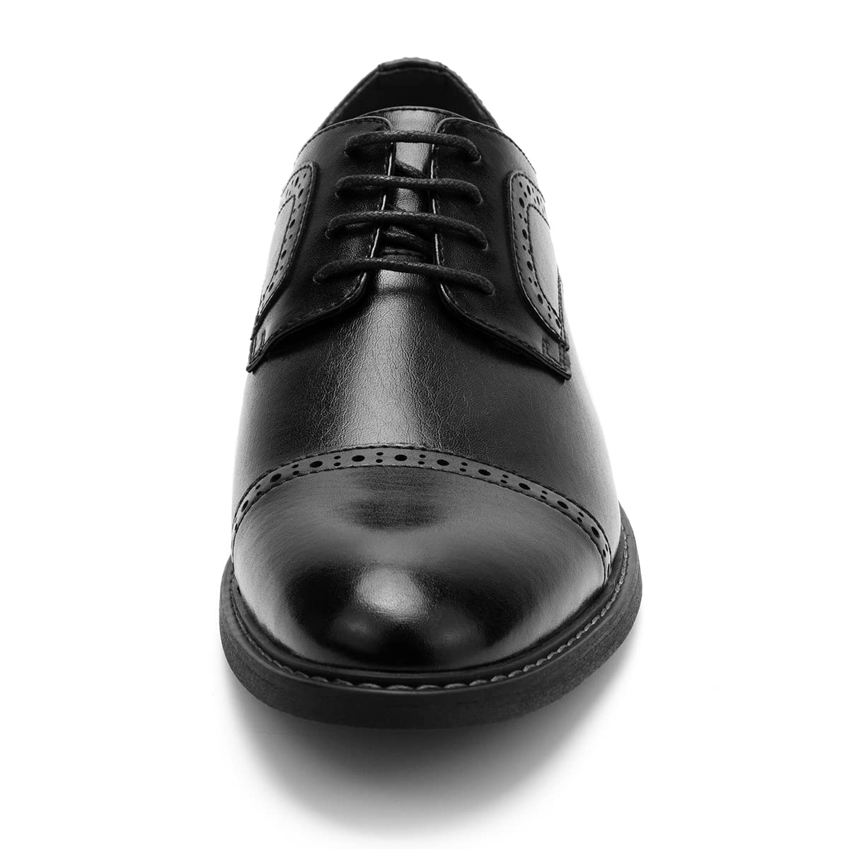 Temeshu Men's Oxfords Lace Up Casual Dress Shoes Classic Formal Modern Business Shoes DS08