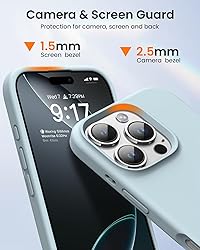OuXul Designed for iPhone 16 Pro Case,Shockproof