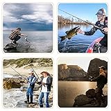 plusinno fishing rod and reel combos carbon fiber telescopic fishing rod