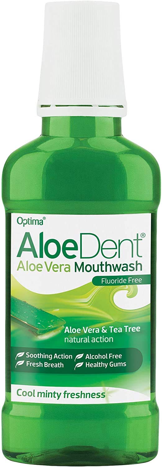 Aloe Dent Aloe Vera Mouthwash 250ml - PACK OF 2 by Aloe Dent