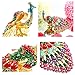 YU FENG Peacock Trinket Box Hinged Ring Holder Small Jewelry Bejeweled Trinket Boxes Figurine Collectible Gift (trinket box)