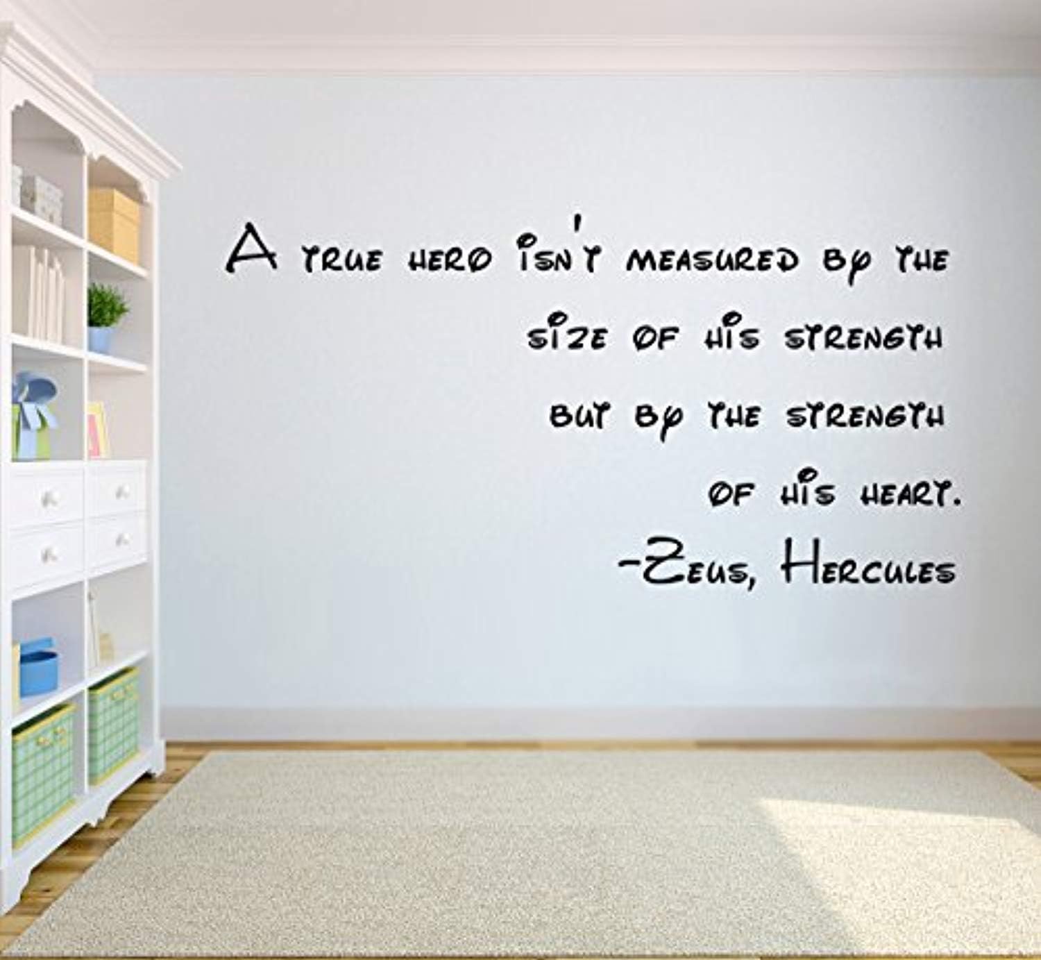 Amazon Com Zeus Hercules Words Wall Decor Walt Disney Quotes