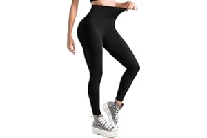 SOLBOME Leggings for Women, No See Through High Waisted Workout Yoga Leggings for Women
