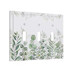 Wpshijia Green Eucalyptus Rustic Botanical Plant