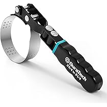 ABBASALI Chain Wrench Oil Filter Wrench Spanner Adjustable Removal Universal Auto Car Repair Tools 12 Inch