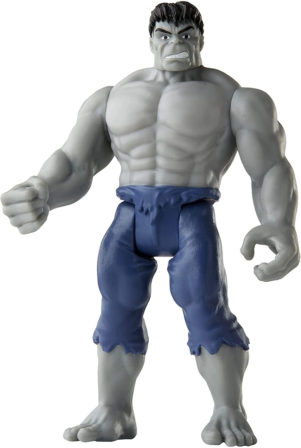 Marvel Hasbro Legends 3.75-inch Retro 375 Collection Grey Hulk Action Figure, F2662, Multicolor