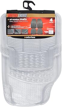 Vintage Car Truck Floor Mats Carpets Auto Parts Accessories Rubber Liner Floor Mat Utility Rear Runner Odorless Gray Pvc Car Westernfertility Com