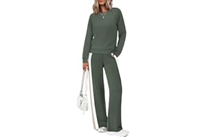 XIEERDUO 2 Piece Sets for Women Fall Fashion Must Have Teachers Airport Outfits 2025 Winter Clothing Lounge Sets Sweatsuits