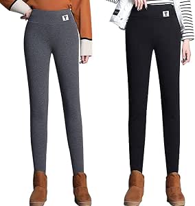 Samojoy Sherpa Lined Leggings for Women 