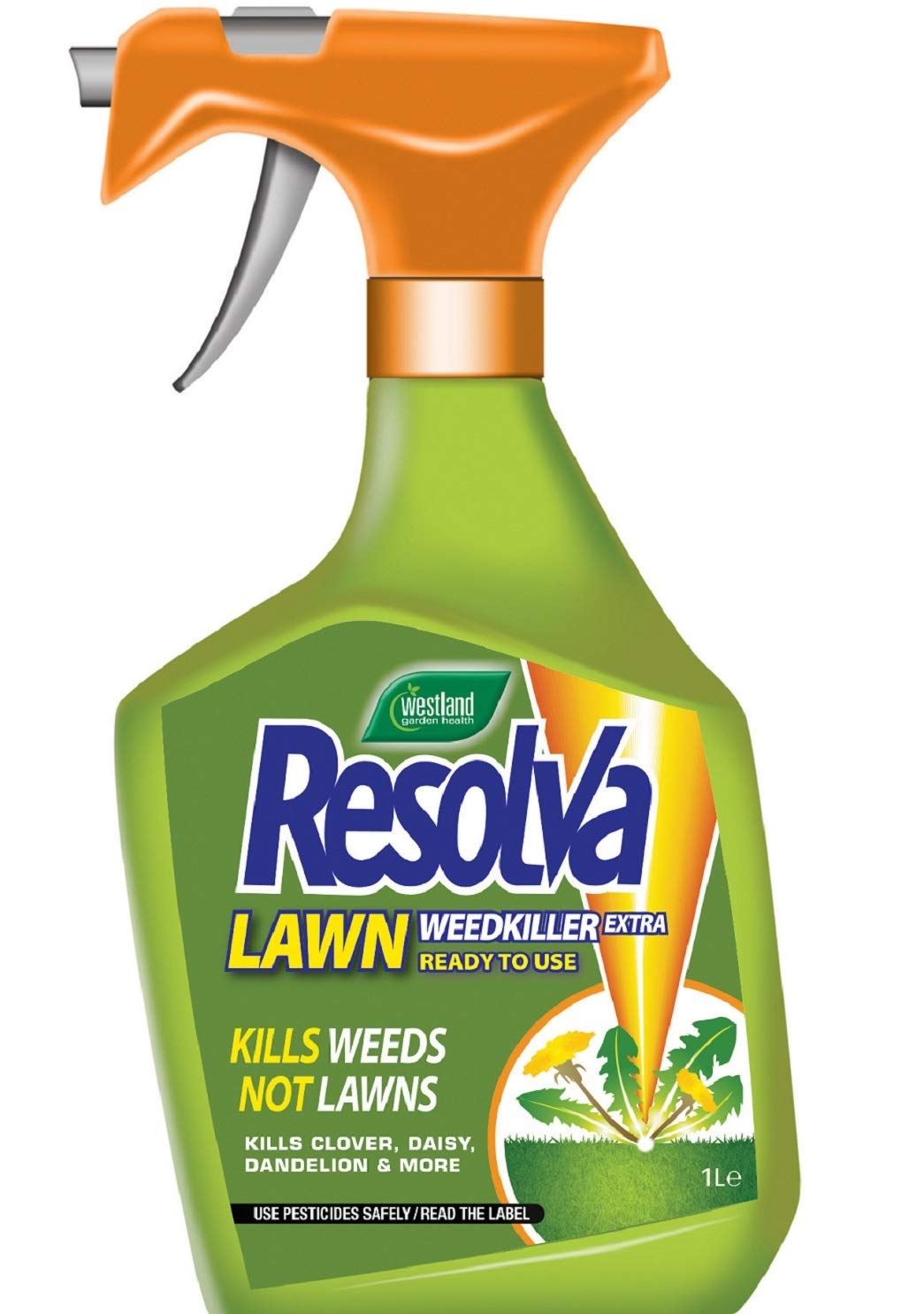 Resolva Lawn Weed Killer Extra Ready To Use, 1 Litre