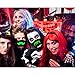 fomei Unisex Cool Luminous Teeth Pattern Cotton Blend Anti Dust Face Mouth Mask for Birthday Party, Halloween, Christmas and Masquerade Ball (5 Pack)