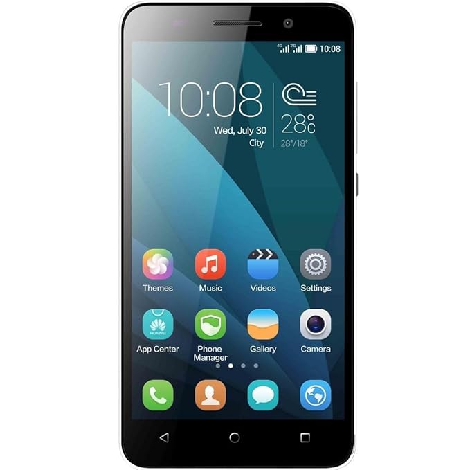 Honor 4X Cherry Smartphone (14 cm (5,5 Zoll) IPS-Display, 8 GB Speicher, 4G LTE, Android 4.4) weiß