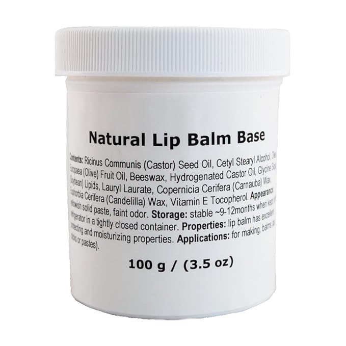Base de bálsamo labial – 3.5oz/100 G: Amazon.es: Belleza