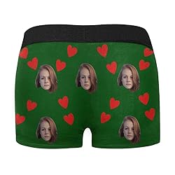 Custom Personalized Photo Printed Face Boxer, I