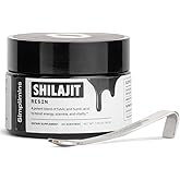Simplimins Shilajit Resin Pure Himalayan Ayurvedic Adaptogen Supplement (30 g | 60 Servings) | Natural Energy, Stamina & Immune Support for Men & Women | Lab-Tested, Heavy-Metal Screened, Vegan