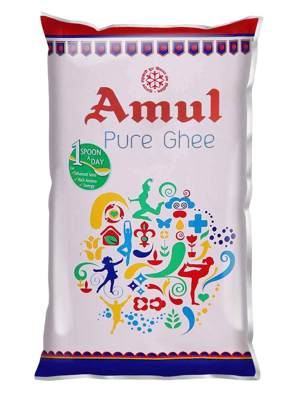 Amul Pure Ghee, 1L Pouch Amazon.in Amazon Pantry
