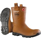 Dunlop Purofort RigPRO Full Safety Construction Boots | For industry and construction professionals. Excellent grip, waterproof, and cold insulated. Steel toe and sneaker fit. ASTM.