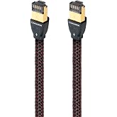 AudioQuest 0.75 m RJ/E Cinnamon 0.75 M Cat 7 Black Network Cable - Network Cables (0.75 m, Cat 7, RJ-45, Black)
